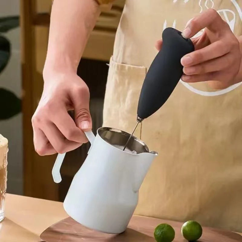 Electric Milk Frother Handheld - Espumador de Leite MINI Recarregável por