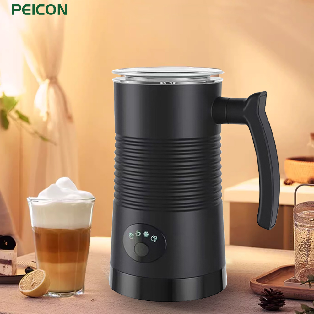 Electric Milk Frother Handheld - Espuma de leite elétrica automática rotativa