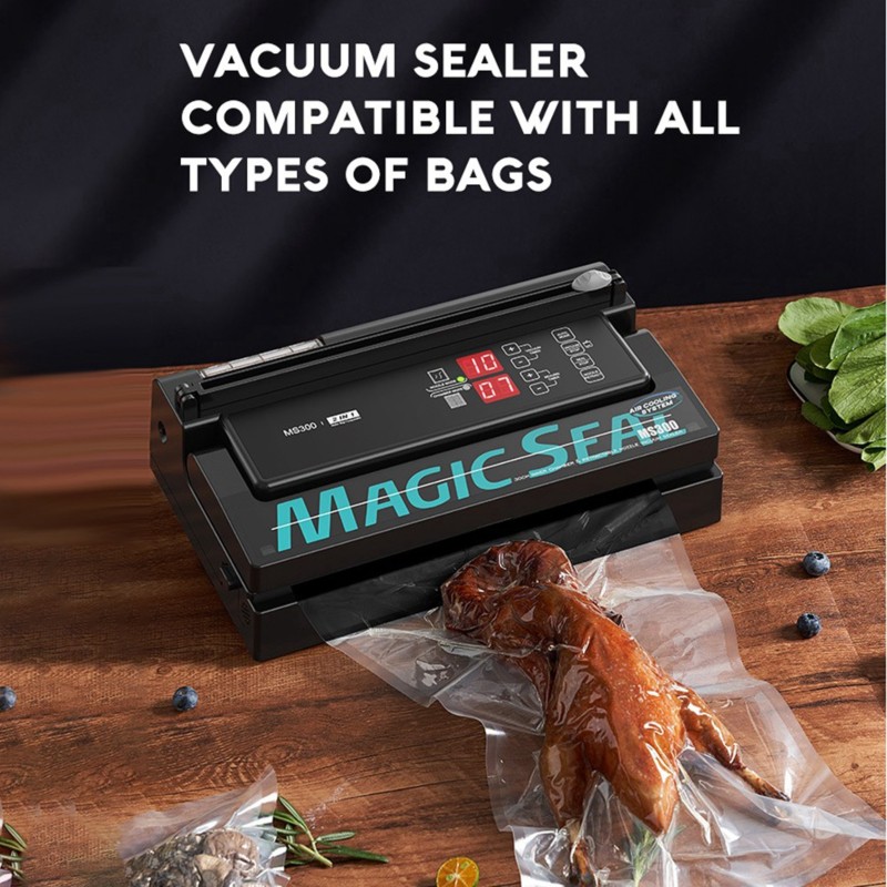 [NEWA76K!] Máquina de selagem  - Food Vacuum Sealer Machine avaliação e preço