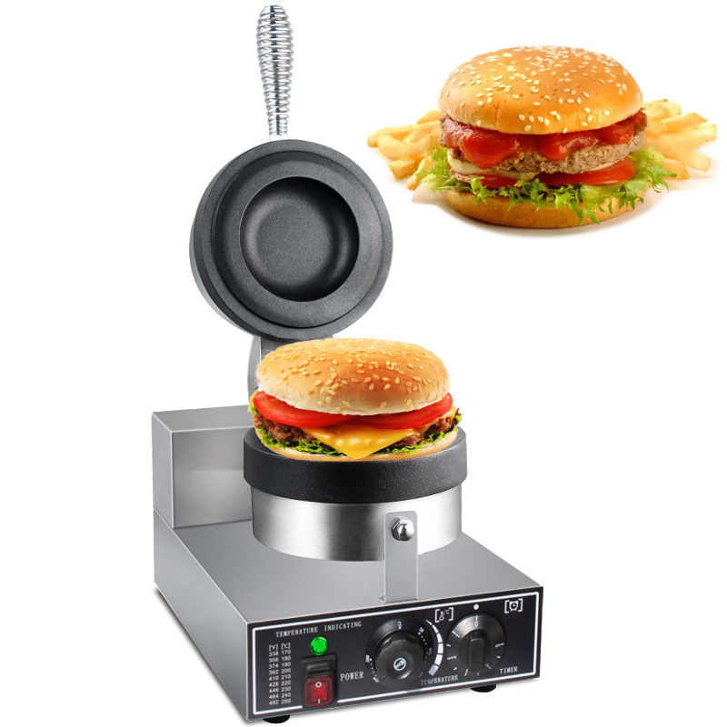 Máquina de Hambúrguer Elétrica - Mini Waffle Maker Machine avaliação e preço
