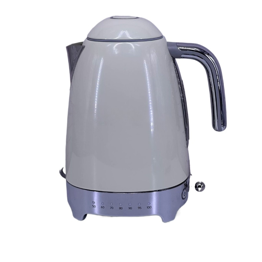 Chaleira Elétrica Retro com Co - Electric Kettle Temperature Control avaliação e preço